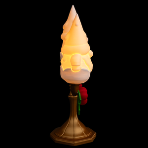 Nagy Színes Karácsonyi Manó Lámpás Led Világítással - karácsony - adventi díszek - adventi asztaldísz - Meska.hu