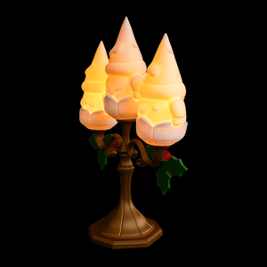 Nagy Színes Karácsonyi Manó Lámpás Led Világítással - karácsony - adventi díszek - adventi asztaldísz - Meska.hu