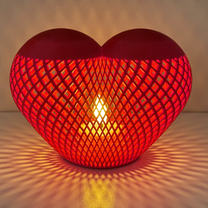 Valentinnapi Világító Szívecskés Dekoráció - otthon & életmód - dekoráció - asztal és polc dekoráció - asztaldísz - Meska.hu