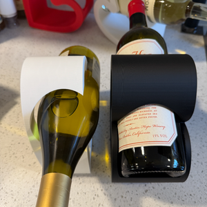 Szívecskés Bortartó Valentinnapra - otthon & életmód - konyhafelszerelés, tálalás - tálalás - bortartó - Meska.hu