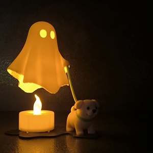 Kicsi Világító Kuyás Szellem Polcdísz, Otthon & Életmód, Dekoráció, Halloween, Halloweeni dekoráció, Mindenmás, MESKA