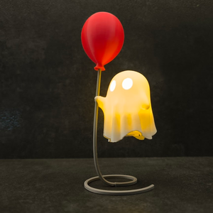 Kicsi Világító Lufis Szellem Polcdísz - otthon & életmód - dekoráció - halloween - halloweeni dekoráció - Meska.hu