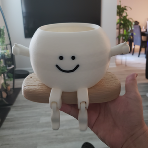 Hintázó Kis Ültető Köcsög  - Meska.hu