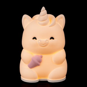 UniGlow � Cuki unikornisos hangulatlámpa, meleg fényű LED - otthon & életmód - lámpa - hangulatlámpa - Meska.hu