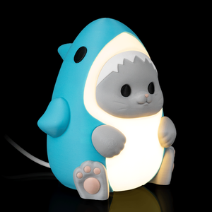 Sharkitty � Cuki cápa-cica hangulatlámpa - otthon & életmód - lámpa - hangulatlámpa - Meska.hu