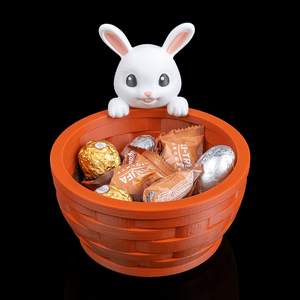 Húsvéti Nyuszis Csokitartó Kosár - Meska.hu