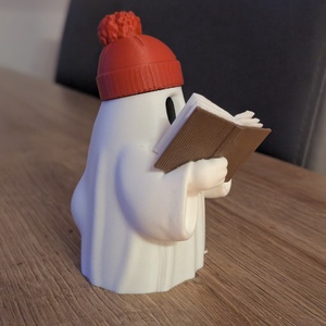 Kicsi Világító Kávézó Szellem Polcdísz - otthon & életmód - lámpa - hangulatlámpa - Meska.hu