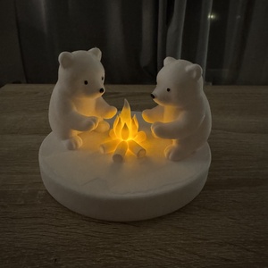 Tábortűz Medvék  - Lakásdekor és Ajándék - Meska.hu