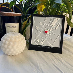 Ahol minden elkezdődött � Személyre szabható emléktérkép, Esküvő, Dekoráció, Asztaldísz, Mindenmás, MESKA