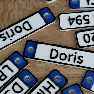 Egyedi Rendszámtábla  Kulcstartó - Meska.hu