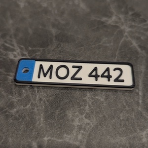 Egyedi Rendszámtábla  Kulcstartó - táska & tok - kulcstartó & táskadísz - kulcstartó - Meska.hu