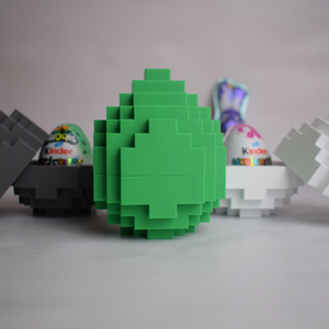 Minecraft Húsvéti Kinder Meglepetés Tojás Tartó - Meska.hu