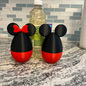 Mickey És Minnie Egeres Húsvéti Tojások - ünnepi díszek, dekorációk - húsvéti díszek és dekorációk - húsvéti tojástartó - Meska.hu