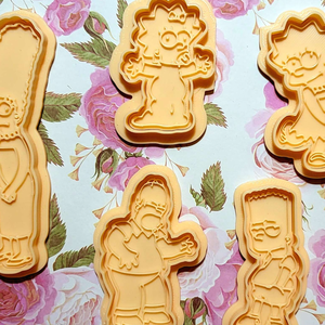 Simson Család Sütikiszúró forma szett - Meska.hu