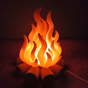 Tábortűz LED hangulatfény - Meska.hu