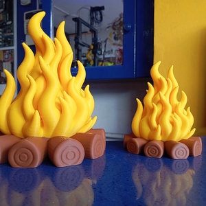 Tábortűz LED hangulatfény - otthon & életmód - lámpa - hangulatlámpa - Meska.hu