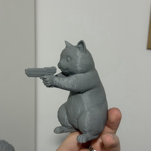 Motiváló Cica Asztali Dekor - Meska.hu