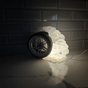 LED Burnout Autós Hangulatlámpa, RGB távirányítós - otthon & életmód - lámpa - hangulatlámpa - Meska.hu