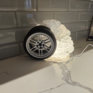 LED Burnout Autós Hangulatlámpa, RGB távirányítós - otthon & életmód - lámpa - hangulatlámpa - Meska.hu