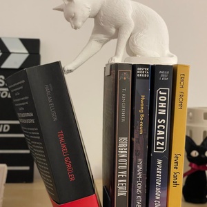 Cicás Könyvtartó Polcdekor - Meska.hu