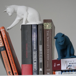 Cicás Könyvtartó Polcdekor - otthon & életmód - dekoráció - asztal és polc dekoráció - könyvtámasz - Meska.hu