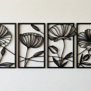 Virágos Tavaszi 3D falidekor képek - Meska.hu