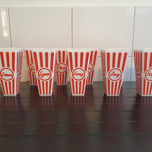 Mozis Popcorntartó saját névvel. - otthon & életmód - dekoráció - asztal és polc dekoráció - dekorációs tál, tartó - Meska.hu