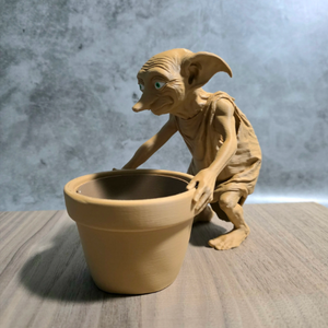 Harry Potter Dobby Ültető cserép és szobor - Meska.hu