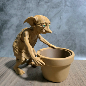 Harry Potter Dobby Ültető cserép és szobor - otthon & életmód - virágdekoráció - virágtartó - kaspó - Meska.hu