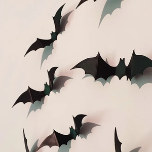 Halloweeni denevér fali dekoráció csomag - Meska.hu