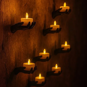 Halloweeni fali kéz led dekoráció - otthon & életmód - lámpa - hangulatlámpa - Meska.hu