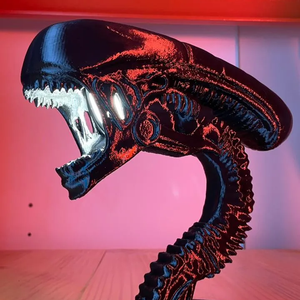 Alien Xenomorph lámpa � Sci-Fi hangulatvilágítás - otthon & életmód - lámpa - asztali lámpa - Meska.hu
