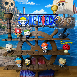 One piece Kinderjoy figura gyűjtői állvány - Meska.hu