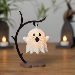 Kicsi Lebegő Világító Szellem Asztaldísz - otthon & életmód - dekoráció - halloween - halloweeni figurák - Meska.hu