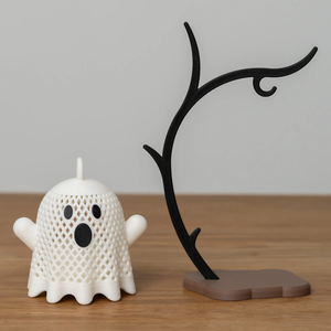 Kicsi Lebegő Világító Szellem Asztaldísz - otthon & életmód - dekoráció - halloween - halloweeni figurák - Meska.hu