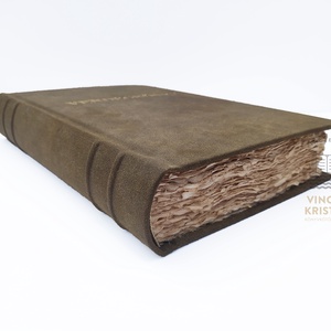 VALÓDI BŐR, vintage, személyre szabott, vendégkönyv, napló, notesz, jegyzetfüzet, receptkönyv, rajzkönyv, emlékkönyv, A4 - esküvő - emlék & ajándék - vendégkönyv - Meska.hu