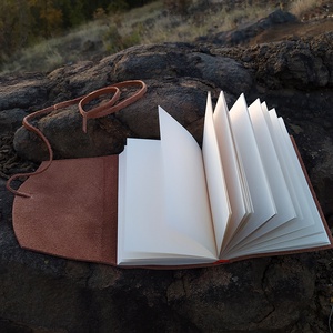 Világosbarna bőr notesz, napló, tervező, jegyzetfüzet, rajzfüzet, utazási napló - otthon & életmód - papír, írószer - jegyzetfüzet & napló - Meska.hu