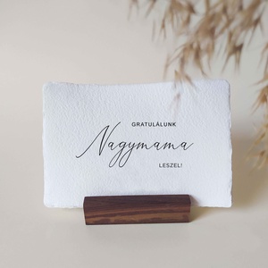 Nagymama leszel meglepetés kártya, babaváró köszöntő, nagyszülők, Otthon & Életmód, Papír, írószer, Ajándékkísérő, Ajándékozás kellékei, Papírművészet, MESKA