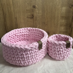 Horgolt tároló szett, Otthon & Életmód, Tárolás & Rendszerezés, Tárolókosár, Horgolás, MESKA