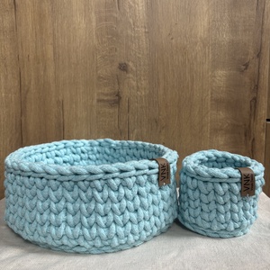 Horgolt tároló szett, Otthon & Életmód, Tárolás & Rendszerezés, Tárolókosár, Horgolás, MESKA