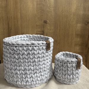 Horgolt tároló szett, Otthon & Életmód, Tárolás & Rendszerezés, Tárolókosár, Horgolás, MESKA