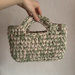 Peony horgolt kézitáska, Táska & Tok, Kézitáska & válltáska, Kézitáska, Horgolás, MESKA