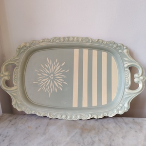 Vintage fém tálca - otthon & életmód - konyhafelszerelés, tálalás - tálalás - tálca - Meska.hu