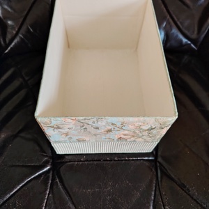 Rózsás tárolódoboz - otthon & életmód - tárolás & rendszerezés - doboz - Meska.hu