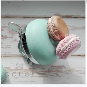 Vintage bike bell - egyedi biciklicsengő macaronnal - Meska.hu