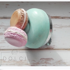 Vintage bike bell - egyedi biciklicsengő macaronnal - játék & sport - sport és kikapcsolódás - kerékpározás - Meska.hu