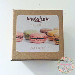 Macaron kollekció 2024 nyár - egyedi bicikli csengő macaronnal - rózsaszín  - játék & sport - sport és kikapcsolódás - kerékpározás - Meska.hu