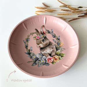 Dekor tányér fémből - Húsvéti mintákkal, Kellékek & szerszámok, Dekorációs kellékek, Egyéb kellékek, Fémmegmunkálás, MESKA