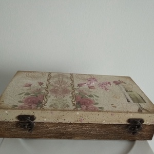  Igazi csajos dobozka ékszereidnek vagy minden másnak a vintage jegyében - ékszer - ékszertartó - ékszerdoboz - Meska.hu