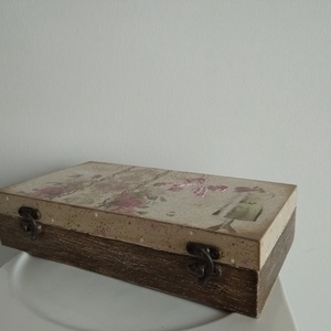  Igazi csajos dobozka ékszereidnek vagy minden másnak a vintage jegyében - ékszer - ékszertartó - ékszerdoboz - Meska.hu
